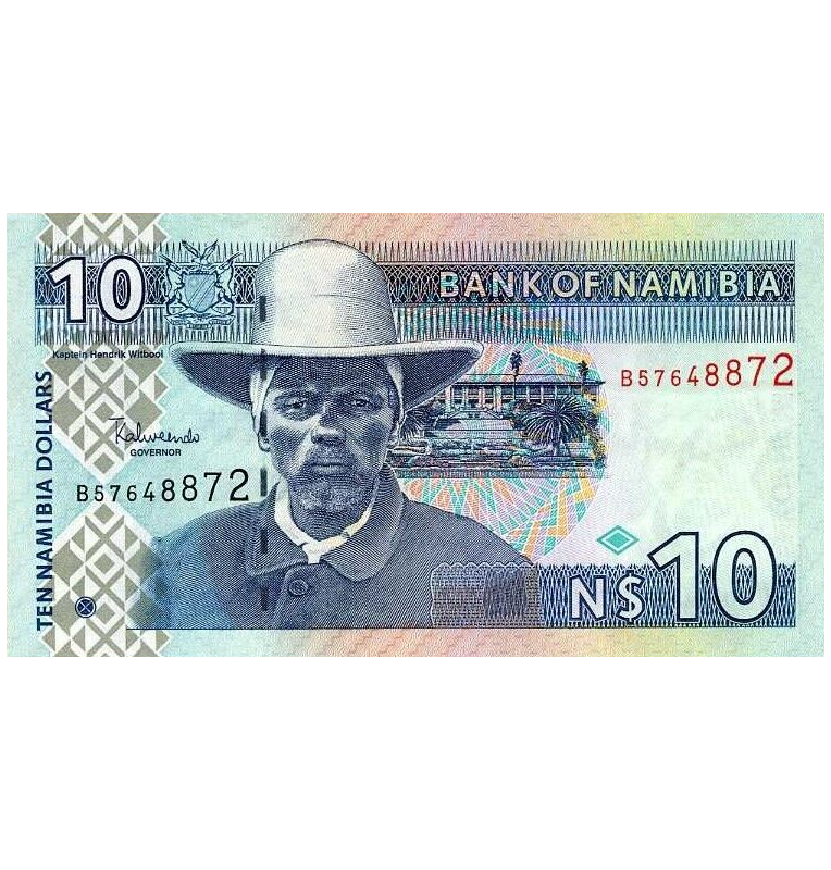 Namibia 10 Dólares 2001 ND Pick 4c